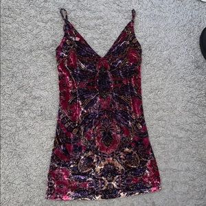 Free people velvet dress 💕